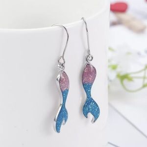 Mermaid Tail Earrings. NEW!